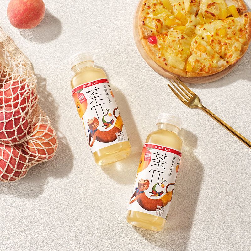 【百亿】农夫山泉茶π茶派果味茶饮料500ml*15 瓶