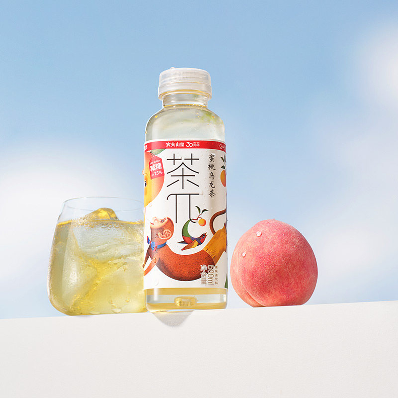 【百亿】农夫山泉茶π茶派果味茶饮料500ml*15 瓶