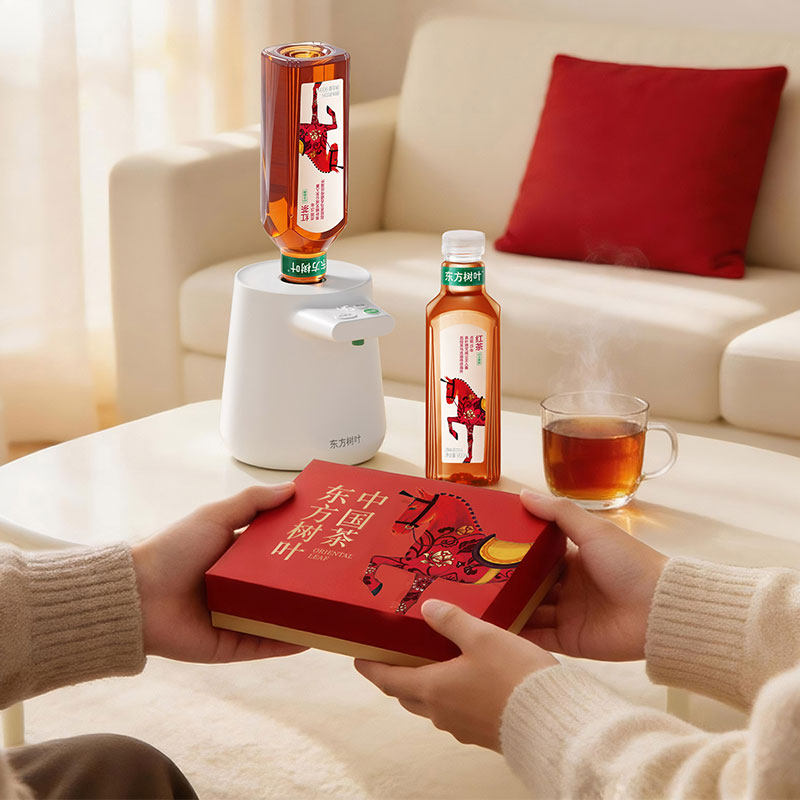 【新年礼盒】农夫山泉东方树叶礼盒装实物兑换卡口味自选赠茶饮机,淘宝优惠券,粉丝福利购,淘宝优惠卷