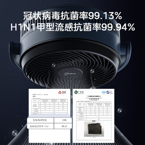 美的空气循环扇家用遥控电风扇落地扇3D摇头大风台立式宿舍卧室 - 图2