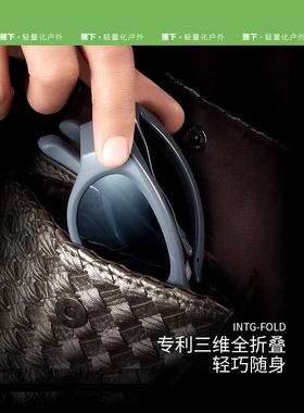 蕉下FO317₂₄发箍折叠墨镜时尚猫眼小巧防紫外线防晒开车太阳镜