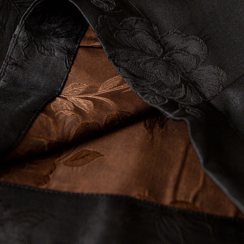 高端大用料50姆米香云纱皮子料真丝阔腿裤女桑蚕丝宽松休闲长裤春,淘宝优惠券,粉丝福利购,淘宝优惠卷