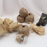 DIY Ретро -конопляная веревка натуральная густая и тонкая конопляная веревка ручной работы