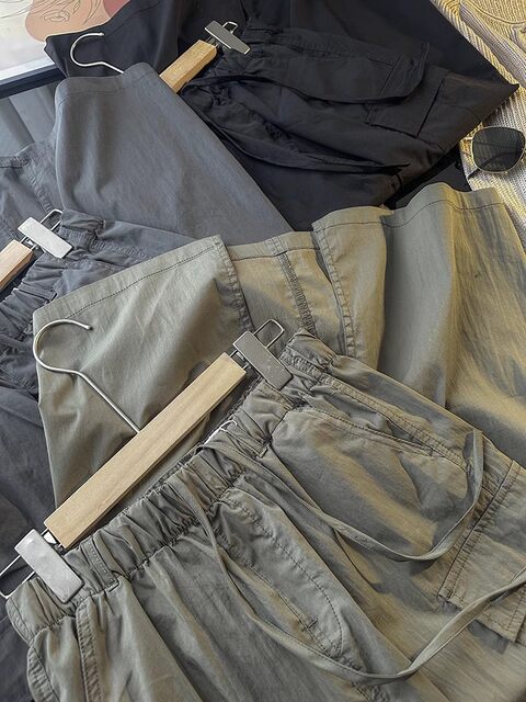 Lightweight, quick-drying work pocket straight skirt