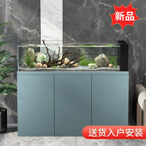 Sensen wild quarrying streams cylinders natural cobblestone South American native cylinder Creative view Three lakes Cired Snapper Ecological Fish Tank