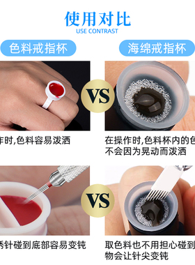 海绵半永久独立包装塑料美容工具