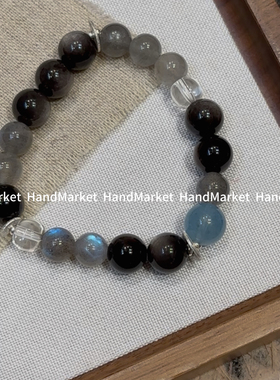 925银手链 JIUJIU【云间月同款手串】通勤百搭简约手串装饰品0307