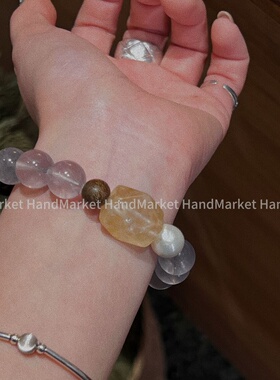 925银手链 JIUJIU【银光映月】时尚百搭简约手串装饰品0221