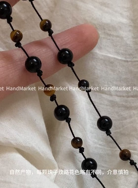 链子925银 【呼吸手工串珠项链】百搭时尚简约锁骨链1001