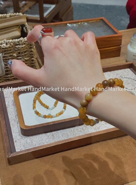 925银手链 JIUJIU【秋橘手串】时尚百搭气质简约小众0207