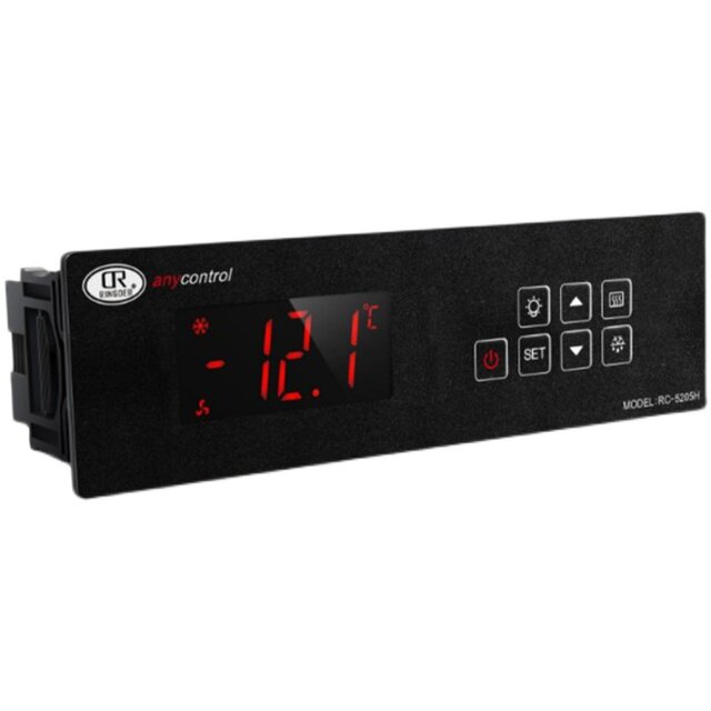 Air-cooled refrigerator thermostat refrigerator cooling fan order cabinet electronic intelligent temperature controller switch