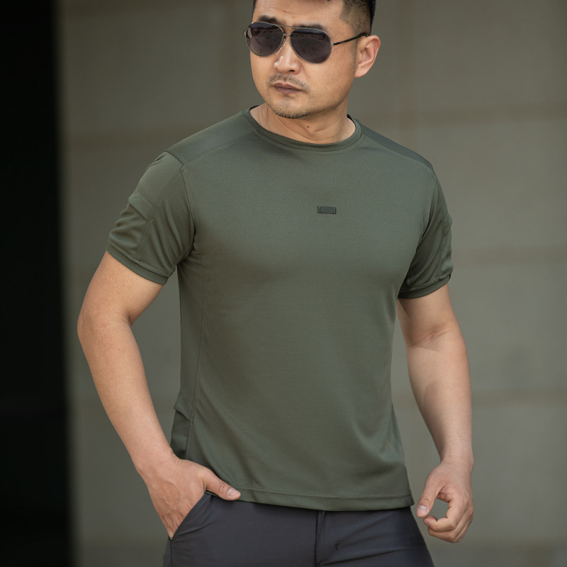 执政官户外速干T恤男战术短袖军迷圆领宽松弹力夏季轻薄透气体恤,淘宝优惠券,粉丝福利购,淘宝优惠卷