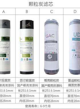 净水器滤芯10寸平口压缩炭网