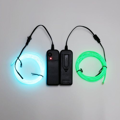 迷你细霓虹灯线电池手工DIY灯发光线LED灯线USB模型灯条超细灯条 - 图1