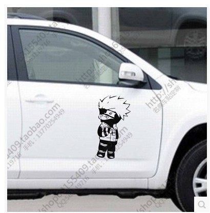 反光汽车装饰贴纸/火影忍者/Q版卡卡西/个性车身贴E157,淘宝优惠券,粉丝福利购,淘宝优惠卷