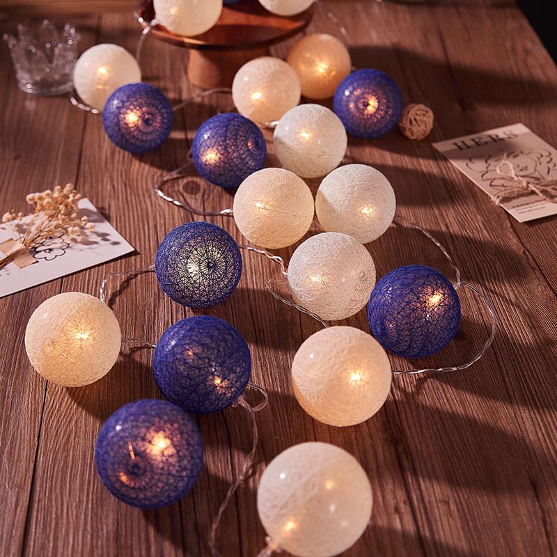 小彩灯LED星星灯露营氛围灯卧室闪灯串灯满天星生日房间装饰布置 - 图0