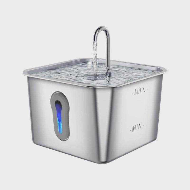 不锈钢自动智能感应4l大容量猫咪饮水器宠物饮水机活水循环,淘宝优惠券,粉丝福利购,淘宝优惠卷