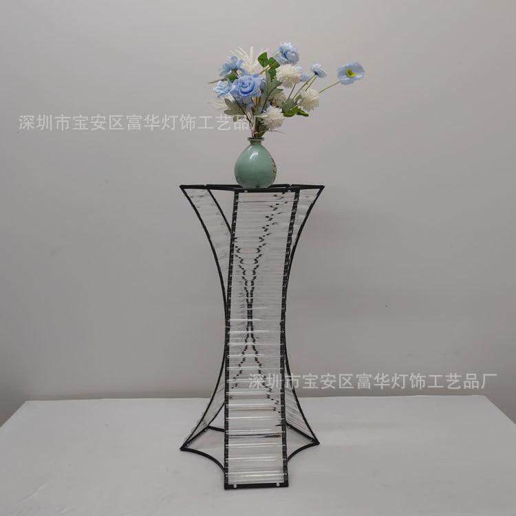 婚庆道具圆形插花装饰摆件桌主水晶吊坠花架舞台婚礼堂路引,淘宝优惠券,粉丝福利购,淘宝优惠卷