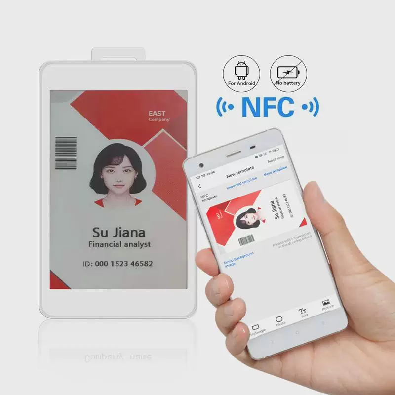 Электронный умный чернильный для студентов, NFC, 3.52 дюйма