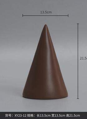 博西家居现代几何立方体树脂摆件ins风家居玄关软装橱窗装饰品