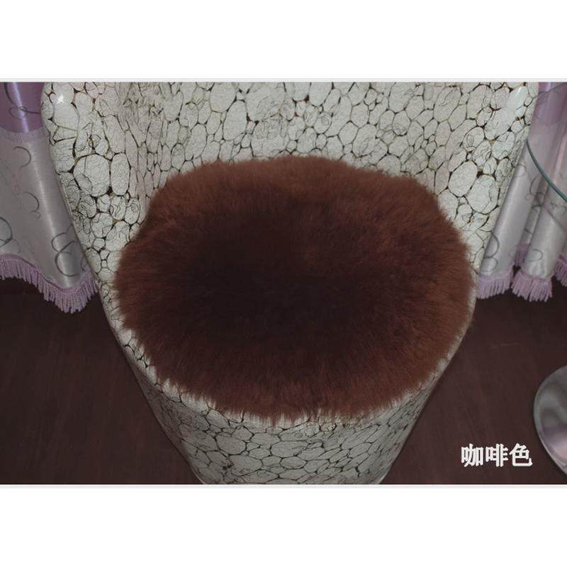 羊毛加厚椅垫坐垫客厅羊毛一体纯羊毛地垫圆形地毯卧室飘窗垫,淘宝优惠券,粉丝福利购,淘宝优惠卷