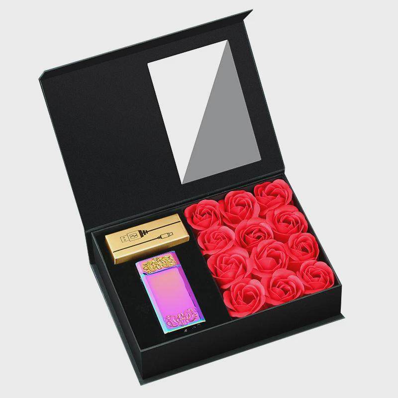 七夕情人节礼物送男朋友老公打火机礼盒套装实用生日礼物男生刻字