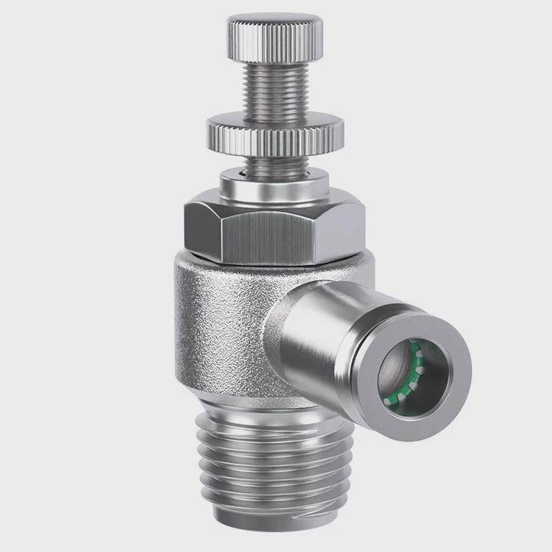 热销304不锈钢节流阀快速接头SL6-M5/4-01/10-03/12-04调速开关调,淘宝优惠券,粉丝福利购,淘宝优惠卷