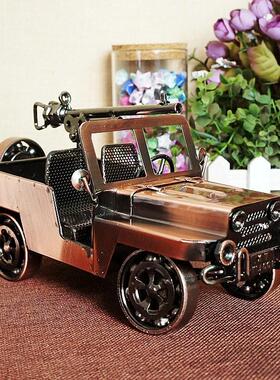 金属铁艺老爷车模型摆件手工电镀新款霸气厂家不生锈smt00129多款