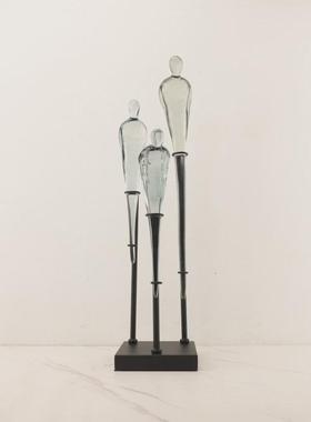 现代简约工艺品雕塑艺术摆件客厅电视柜玄关酒柜家居软装饰品批发