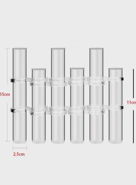 北欧ins试管透明玻璃水培花瓶货源花艺植物家居插花装饰