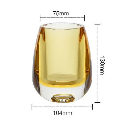 透明现代简约小花瓶pc亚克力干花插花器ins创意摆件花盆单只餐厅 - 图1