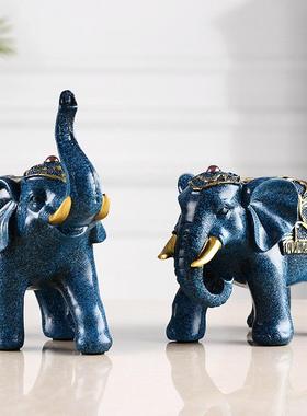 欧式招财情侣对象摆件创意客厅电视柜酒柜装饰品乔迁送礼婚庆礼物