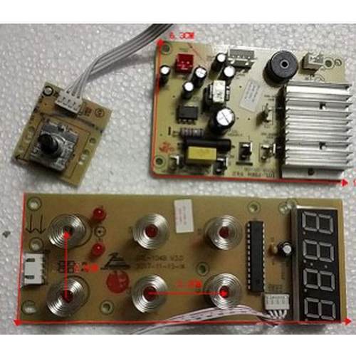 电陶炉触摸电路板3000W忠臣主板开关茶炉线路板原厂线控开关 - 图0