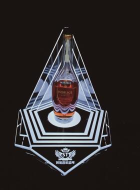 酒吧led洋酒底座酒吧红酒酒座ktv七彩酒托夜场香槟鸡尾酒酒架