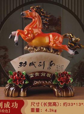 中式生意兴隆祥龙聚宝盆摆件办公室客厅酒柜家居装饰店铺开业礼品