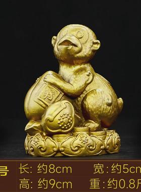 纯铜猪黄铜摆件金猪铜猪福猪十二生肖猪可爱猪工艺品摆件客厅饰品