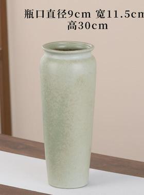 30厘米大口径陶瓷花瓶大号花瓶花器小清新创意家居简约插花