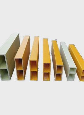 玻璃钢工字钢直供厂家玻璃钢槽钢养殖场40*40矩形建筑frp角钢