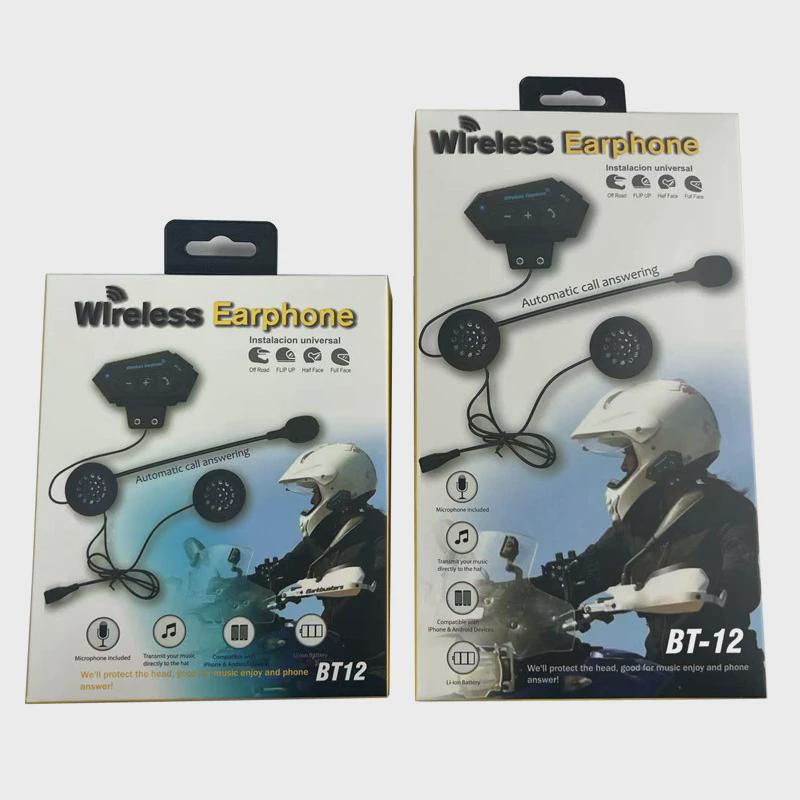 摩托车头盔蓝牙耳机无线蓝牙耳机无线耳机bt12 - 图2