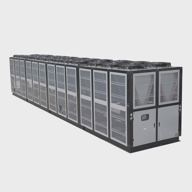 400p风冷螺杆式冷水机组冷冻机循环制冷设备冰水低温工业冷水机 - 图1