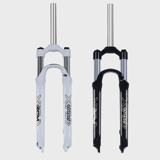 XCM自行车前叉2627.529寸铝合金山地车弹簧叉减震前叉行程100mm