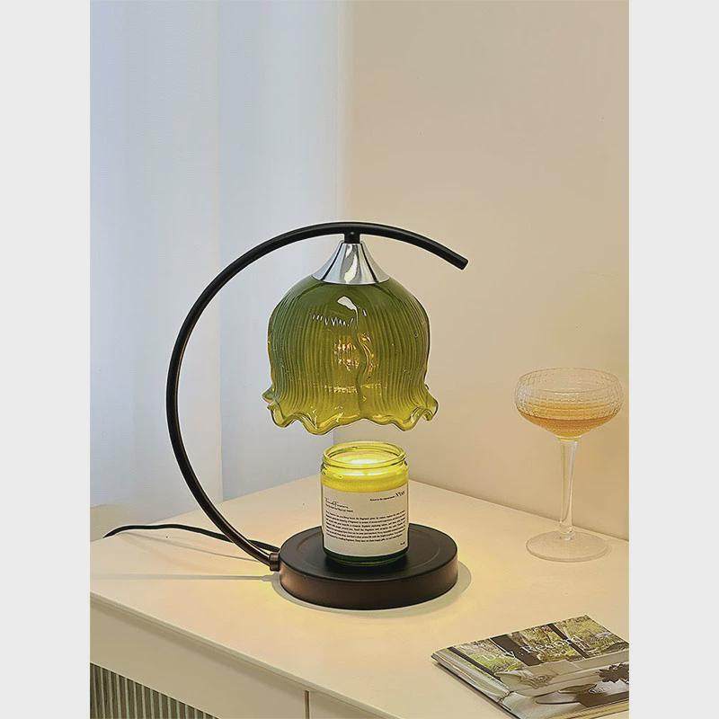 铃兰香薰融蜡灯熔烛无火高级感护眼台灯女生小夜灯卧室床头睡眠灯,淘宝优惠券,粉丝福利购,淘宝优惠卷