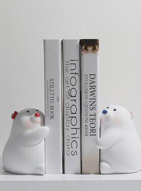 抱抱熊创意不分离摆件ins风客厅家用可爱书柜酒柜儿童房桌面摆设