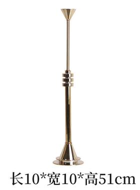 轻奢创意蜡烛台组合摆件客厅餐厅吧台样板间设计师高级氛围装饰品