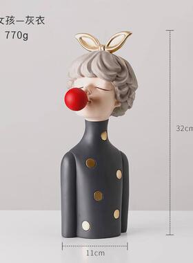 玄关放钥匙创意收纳摆件门口进门托盘客厅轻奢家居电视柜的装饰品