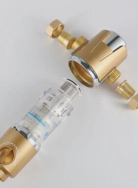 自来水前置过滤器控压前置过滤器家用自动反冲洗全屋大通量软水器