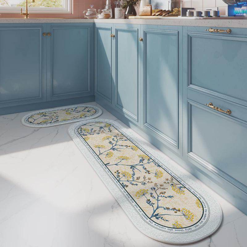 大江地垫欧式厨房专用防水耐脏地毯速干可擦洗防油垫家用灶台脚垫,淘宝优惠券,粉丝福利购,淘宝优惠卷