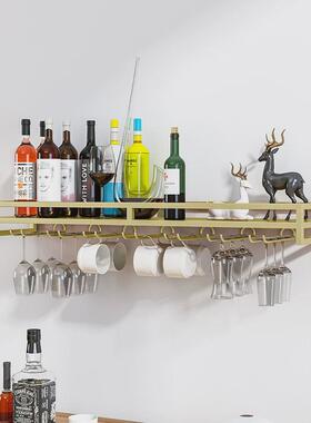 y0ez墙上酒架置物架壁挂餐厅厨房客厅酒柜装饰吧台悬挂红酒杯架展