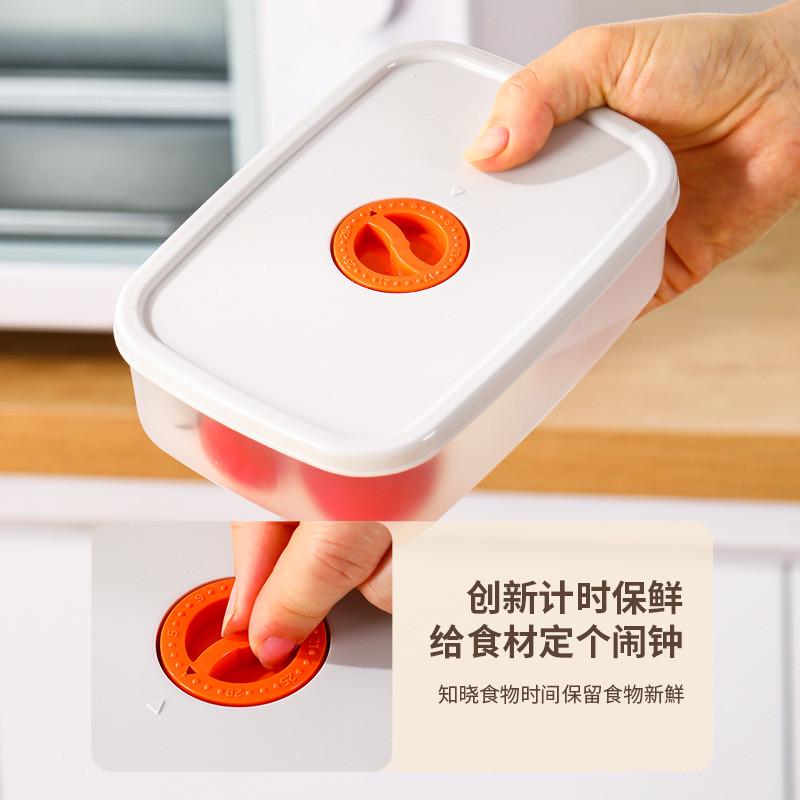 可微波家用糙米粗粮米饭分装便当盒减脂餐定量水果蔬菜冰箱保鲜盒 - 图1