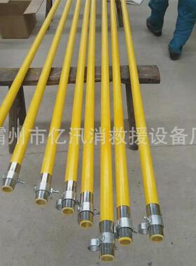 电力支撑杆高压跨越绝缘杆绝缘索桥带电跨越架高空跨越锁杆